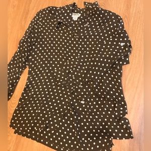 D.J. International 100% silk Blouse